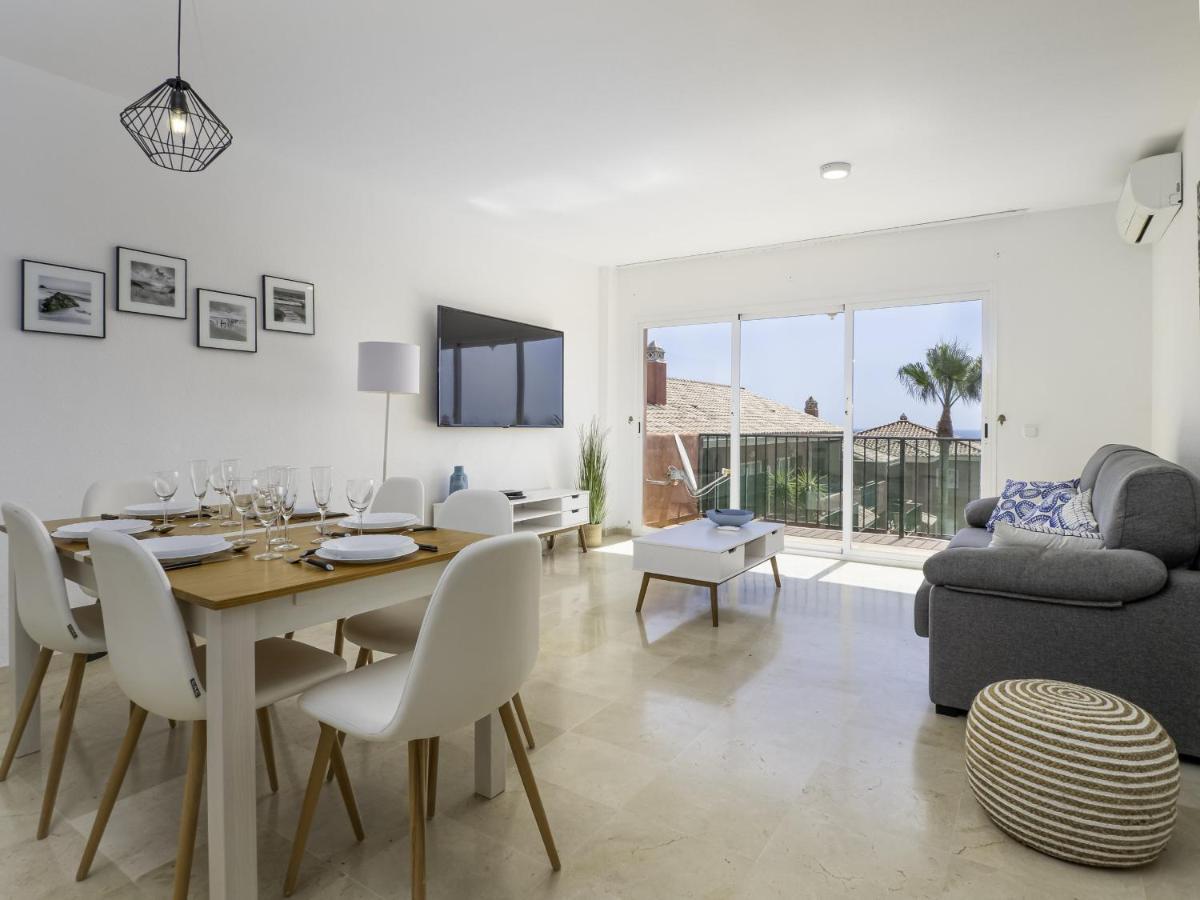 2308- 2Bedrooms Apt With Stunning Sea View-Terrace Manilva Eksteriør bilde